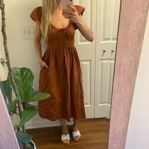 NWOT Gap XS cap sleeve dress